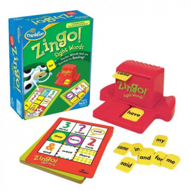 Игра Зинго Слова | ThinkFun Zingo Sight Words 7704-UC
