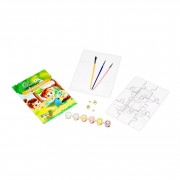 Деревʼяний пазл-розмальовка А5