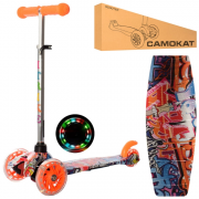 Самокат дитячий MINI iTrike BB 3-013-4-F-OR з підсвічуванням