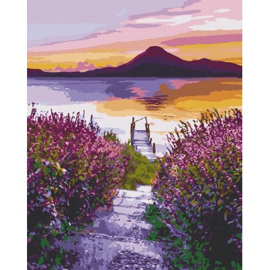 Картина за номерами. Art Craft "Озеро Атитлан. Гватемала" 40 * 50 см 10550-AC