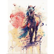 Картина по номерам Brushme  Фантастическая лошадь  G108