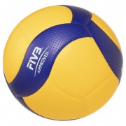 Мяч волейбольный тренировочный V300W Mikasa NE-V-300W № 5 сине-желтый