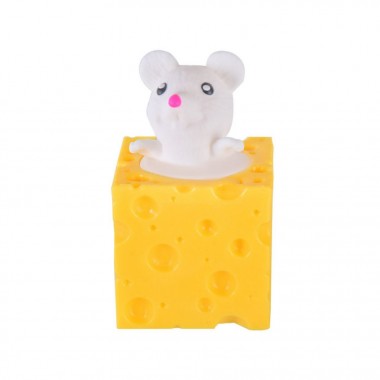 Детская игрушка сквиш Pop Up Мышка в сыре SQ-23(White) белый Детская игрушка сквиш Pop Up Мышка в сыре SQ-23(White) белый