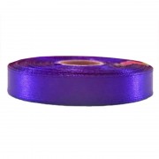 Атласная лента для рукоделия АБ-612, 1,2 см x 23 м, Фиолетовый