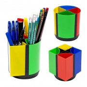 Стакан для ручек COLOR-IT 468 пластиковый 10х10х11 см