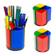 Стакан для ручек COLOR-IT 468 пластиковый 10х10х11 см