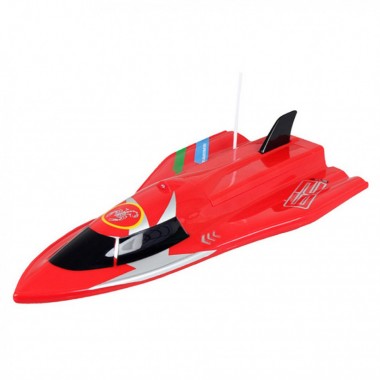 Игрушечный Катер на радиоуправлении Metr Plus 3362K 40 см (Красный)