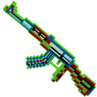 Детская игрушка Автомат Minecraft MСR-A(Green) световые и звуковые эффекты Детская игрушка Автомат Minecraft MСR-A(Green) световые и звуковые эффекты