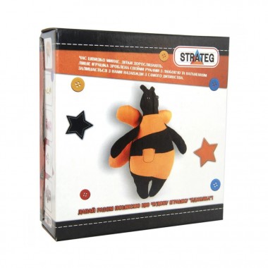 Набор для творчества шьем сами Пчелка Strateg і-08 размер игрушки 27х26 см