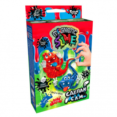 Набор для проведения опытов Danko Toys Crazy Slime Magnetic мини рус. SLM-Mg-02-01