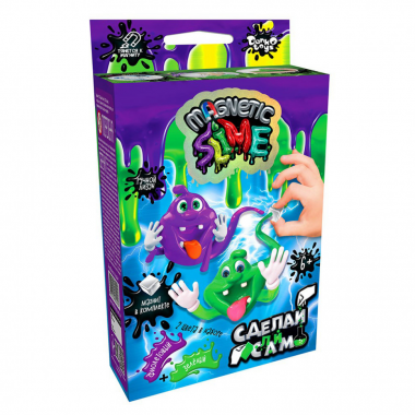 Набор для проведения опытов Danko Toys Crazy Slime Magnetic мини рус. SLM-Mg-02-01