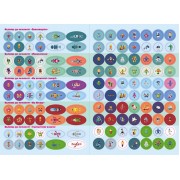 Книга з наклейками