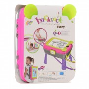 Мольберт розовый YM771-2