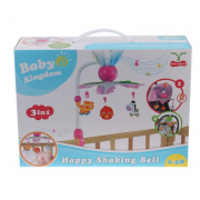 Мобиль Погремушка Карусель (Pink)