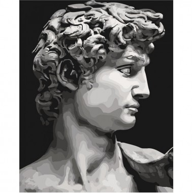 Картина по номерам Идейка Давид Микеланджело 40*50см KHO4617