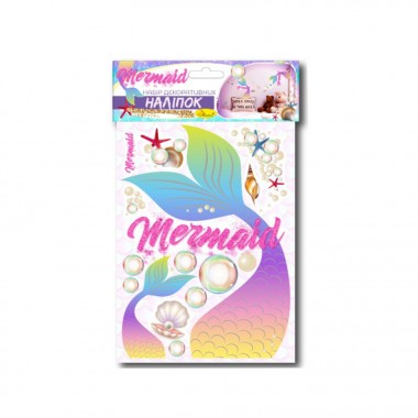 Набор декоративных наклеек А3 Mermaid НДН-02-2