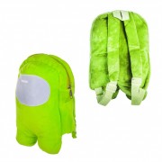 Рюкзак детский BG1139  Among Us  19*11*30 см  (Зеленый)