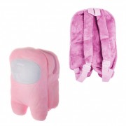 Рюкзак детский BG1139  Among Us  19*11*30 см  (Розовый)