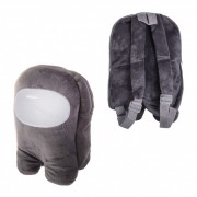 Рюкзак детский BG1139  Among Us  19*11*30 см  (Серый)