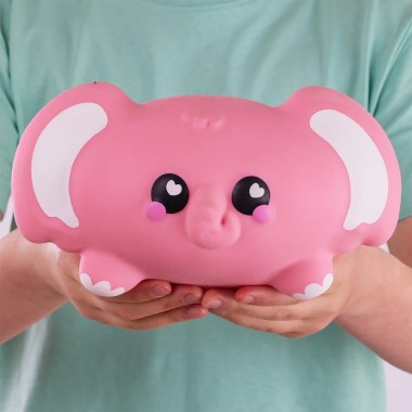 Коллекционная игрушка-антистресс Слон Баблз Smooshzees 08232 серии Snugzees