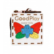 Детский развивающий куб Бизиборд K001, 12x12x12