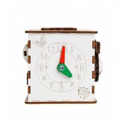 Детский развивающий куб Бизиборд K001, 12x12x12