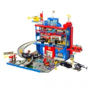 Ігровий набір гараж Поліцейська дільниця 566-14 з вертольотом