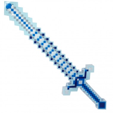 Детская игрушка Меч Minecraft MCR-M(Blue) световые и звуковые эффекты