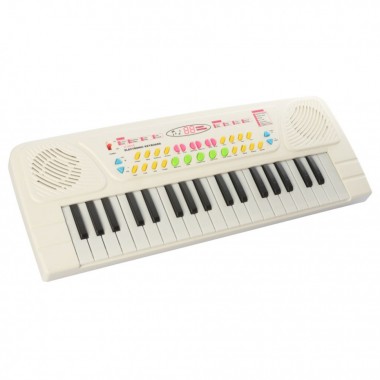 Детский синтезатор Metr Plus BX-1605BC 37 клавиш (Белый)