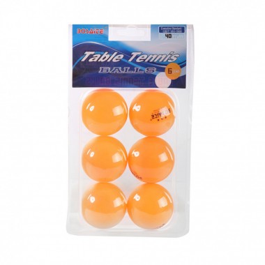 Набор теннисных мячей E33347 6 шт 40 мм (Оранжевый)