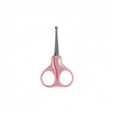 Ножиці манікюрні безпечні MGZ-0715(Pink) рожевий