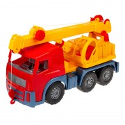 Игрушечная машинка Кран 0572 с выдвижной стрелой