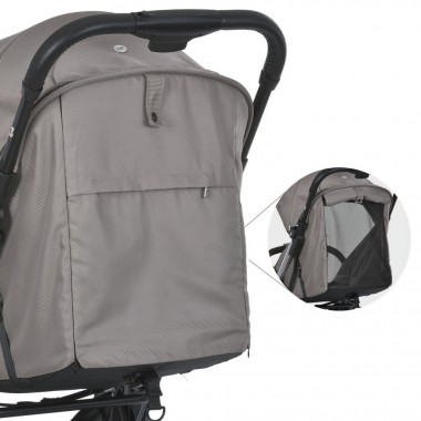 Коляска детская прогулочная LINK ME 1129 Beige Striped