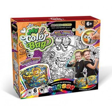 Комплект креативного творчества My Color Bag mCOB-01 сумка-раскраска мини