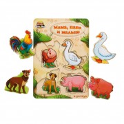 Дерев'яний пазл-вкладиш