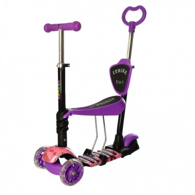 Самокат iTrike Фиолетовый JR 3-058-K(Violet)