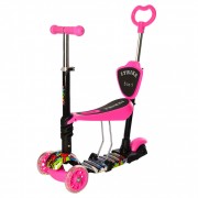 Самокат iTrike Розовый JR 3-058-K(Pink)