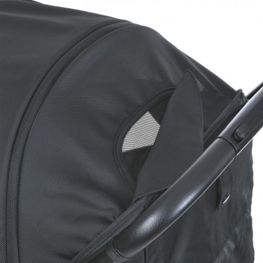 Коляска детская прогулочная LINK ME 1129 Black Striped