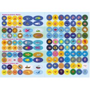 Дитячі наклейки-гра