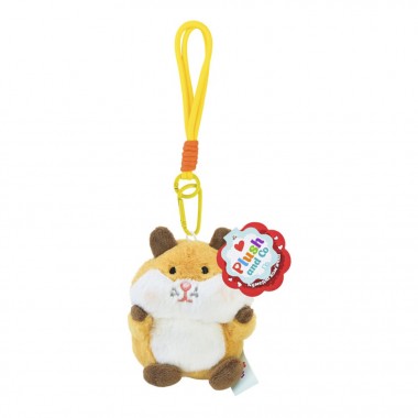 Мягкая игрушка-брелок Хомячок PLC25003-3, 8х5х11 см