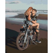 Картина по номерам Любовь на берегу Идейка KHO4832 40х50 см
