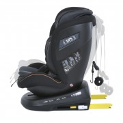 Автокресло I-CON ME 1117 Melange Midnight, группа 0+/1-2-3, isofix, поворот 360