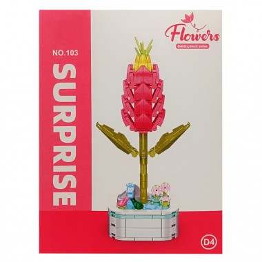Конструктор Цветы Shrimp Clothes Flower 37447-D4