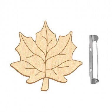 Заготовка броши для раскрашивания 