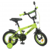 Велосипед детский PROF1 Y1271-1 12 дюймов, салатовый