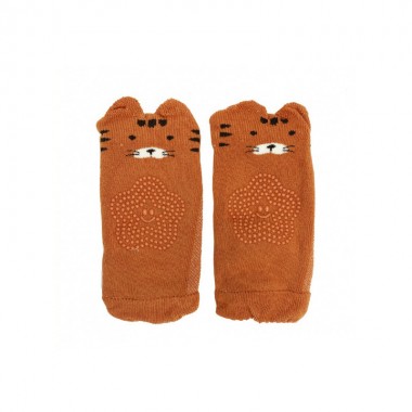 Детский набор наколенники и носки Тигр MGZ-0649(Orange)