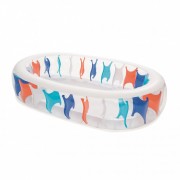 Бассейн семейный 54066 эллиптический, 3 кольца 234-153-51см