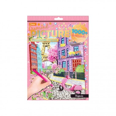 Набор для творчества Диамантовая мозаика Париж НТ-26-10