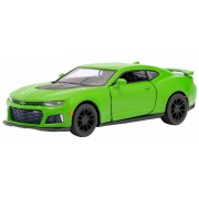 Колекційна іграшкова машинка CHEVROLET CAMARO ZL1 5' KT5399W інерційна  Зелений