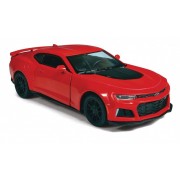 Колекційна іграшкова машинка CHEVROLET CAMARO ZL1 5' KT5399W інерційна  Червоний